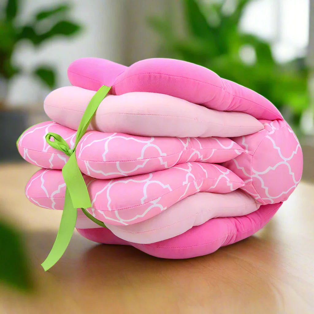 Coussin d'Allaitement - SnuggleFeed™ - Rose - Nos Bébés dAmour