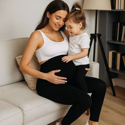 Legging grossesse | Confort Ultime - Nos Bébés dAmour