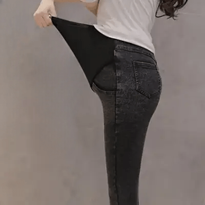 Pantalon Grossesse - MaternityJeansPants™ - Noir - Nos Bébés dAmour
