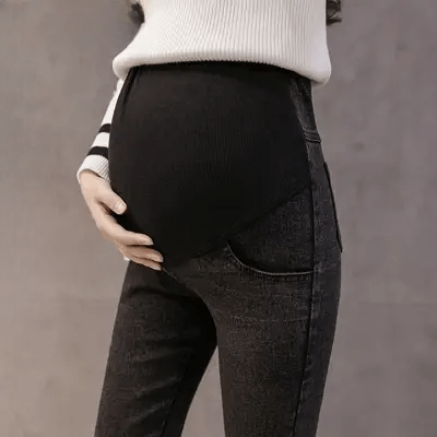 Pantalon Grossesse - MaternityJeansPants™ - Noir - Nos Bébés dAmour