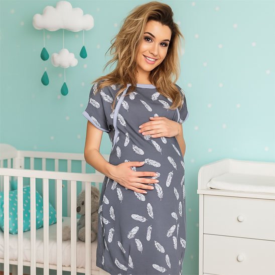 Chemise de nuit pour allaiter | Confort Serein