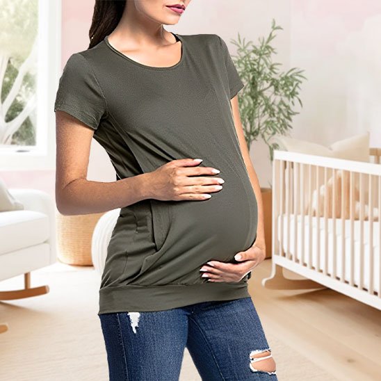 T-shirt pour allaiter | Discret & Confortable