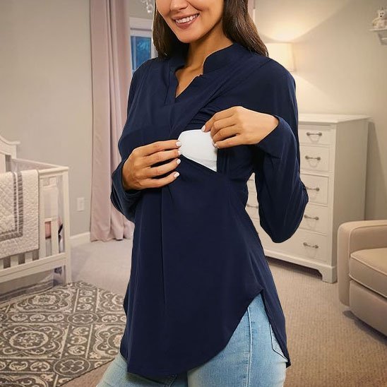 T-shirt allaitement | Élégance Discrète - Nos Bébés dAmour