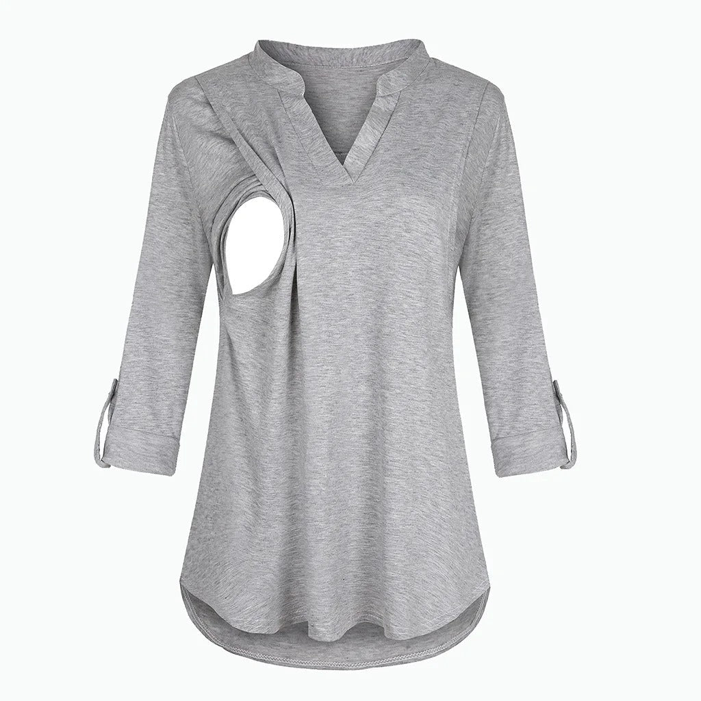 T-shirt allaitement | Élégance Discrète - Nos Bébés dAmour