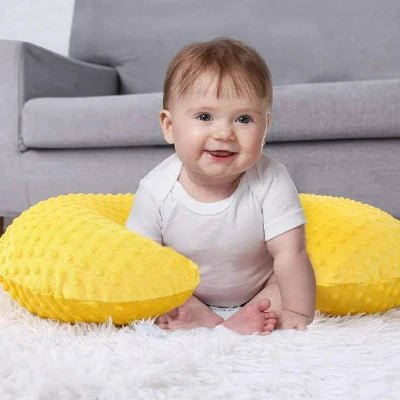 Coussin d'Allaitement - MamiCuddle™ - Jaune - Nos Bébés dAmour