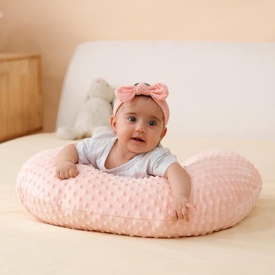 Coussin d'Allaitement - MamiCuddle™ - Rose - Nos Bébés dAmour