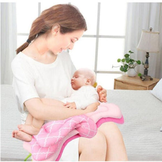 Coussin d'Allaitement - SnuggleFeed™ - Rose - Nos Bébés dAmour