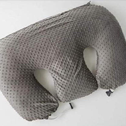 Coussin d'Allaitement - TwinCuddle™ - Gris - Nos Bébés dAmour