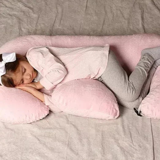 Coussin d'Allaitement - TwinCuddle™ - Rose - Nos Bébés dAmour