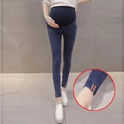 Pantalon Grossesse - MaternityJeansPants™ - Bleu - Nos Bébés dAmour