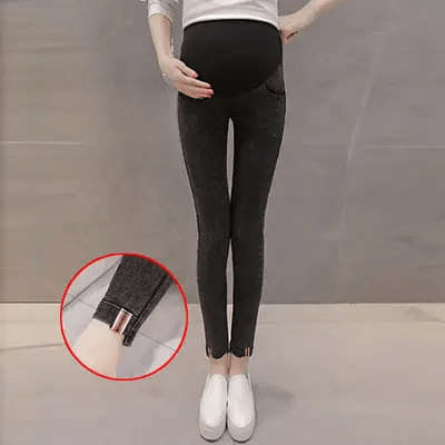 Pantalon Grossesse - MaternityJeansPants™ - Noir - Nos Bébés dAmour