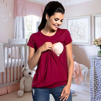 T-shirt pour allaiter | Discret & Confortable