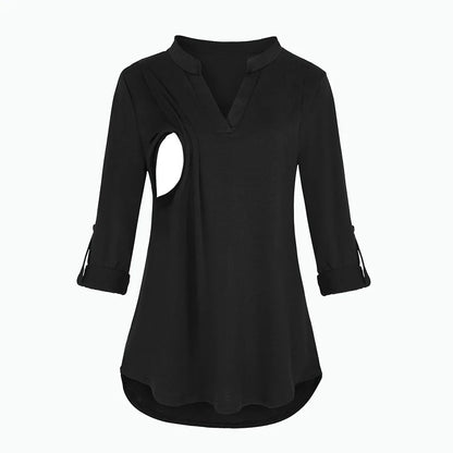 T-shirt allaitement | Élégance Discrète - Nos Bébés dAmour