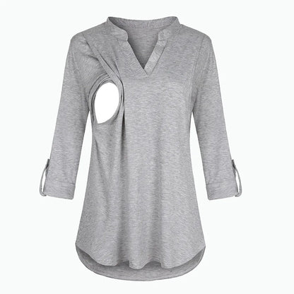 T-shirt allaitement | Élégance Discrète - Nos Bébés dAmour